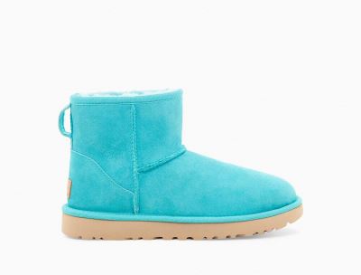 UGG Classic Mini II Classic Boots for Womens - Clear Water/Turquoise India